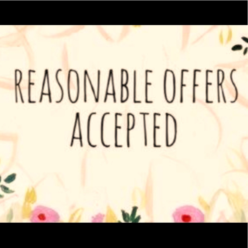 All reasonable offers considered 🙌🏼